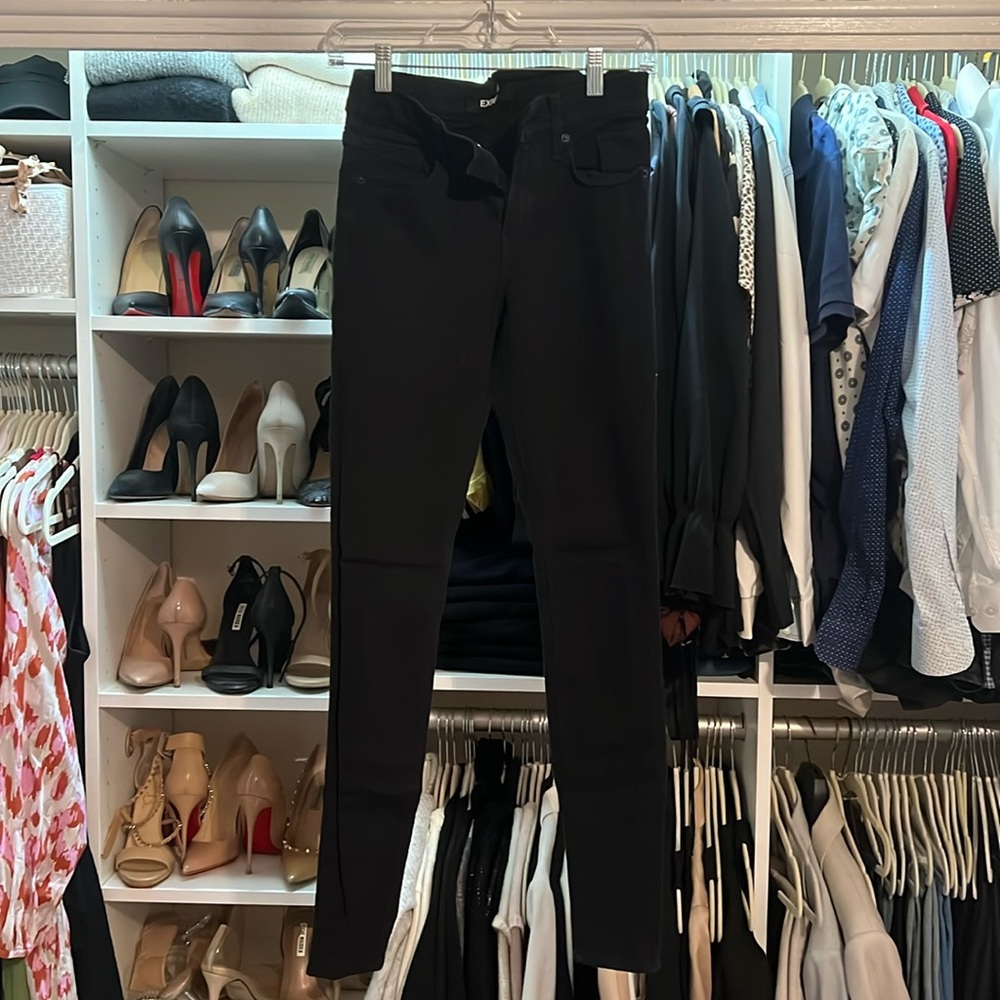 Express black jeans 00 regular